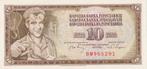 10 Dinara Joegoslavië 1968, Postzegels en Munten, Bankbiljetten | Europa | Niet-Eurobiljetten, Ophalen of Verzenden, Joegoslavië