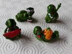 9 Verschillende schildpad figuurtjes van Ferrero, uit 1993, Verzamelen, Poppetjes en Figuurtjes, Ophalen of Verzenden, Nieuw