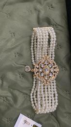 Zeer mooie gouden trouwketting met edelsteen, Kleding | Dames, Trouwkleding en Trouwaccessoires, Ophalen, Sans marque, Wit, Nieuw