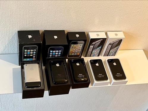 iPhone 2G, 3G, 3GS, 4, 4S, allen met originele doos!, Télécoms, Téléphonie mobile | Apple iPhone, 8 GB, iPhone 2G Original, Enlèvement ou Envoi
