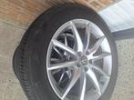 19 inch lichtmetalen velgen, banden 5x110 Alfa Romeo Stelvio, Auto-onderdelen, Banden en Velgen, Gebruikt, Banden en Velgen, 235 mm