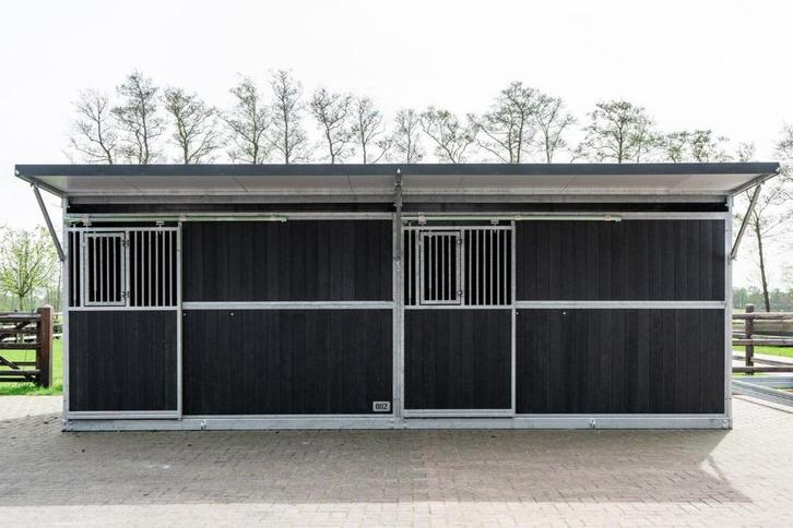 Mobiele buitenstal compleet gemonteerd | Op voorraad | NIEUW, Dieren en Toebehoren, Stalling en Weidegang, Opfok, Stalling, Weidegang