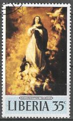 Liberia 1969 - Yvert 485 - Beroemde Kunstwerken (ST), Postzegels en Munten, Postzegels | Afrika, Verzenden, Gestempeld