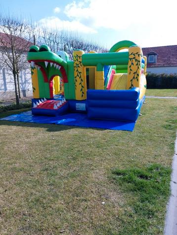 Springkasteel krokostad Te Koop, Enlèvement, Utilisé