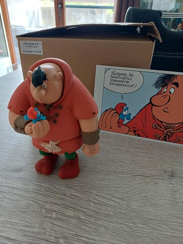 Grossbouf Zédibulle, Collections, Personnages de BD, Comme neuf, Statue ou Figurine, Schtroumpfs, Enlèvement ou Envoi