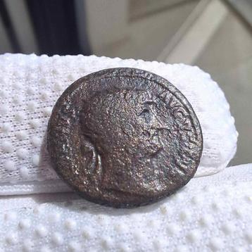 Hadrien (117-138 après JC). pièce de la Rome antique !, Enlèvement ou Envoi, Monnaie en vrac
