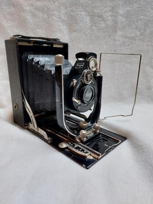 NAGEL 28 appareil photo à laques et filmpack de 1929, Audio, Tv en Foto, Fotocamera's Analoog, Gebruikt, Compact, Overige Merken