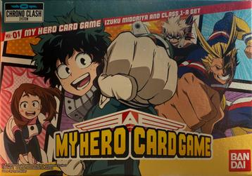 Bandai My Hero Card Game MH-01 Izuku Midoriya And Class 1-A beschikbaar voor biedingen
