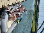 zodiac pro, Watersport en Boten, Motorboten en Motorjachten, Ophalen, Overige materialen, 50 pk of meer, Zo goed als nieuw