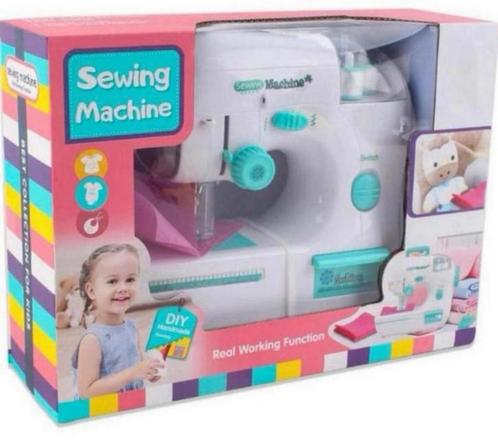 Naaimachine naai-machine kinderen 6+ echt leren naaien Set, Hobby en Vrije tijd, Naaimachines en Toebehoren, Ophalen of Verzenden