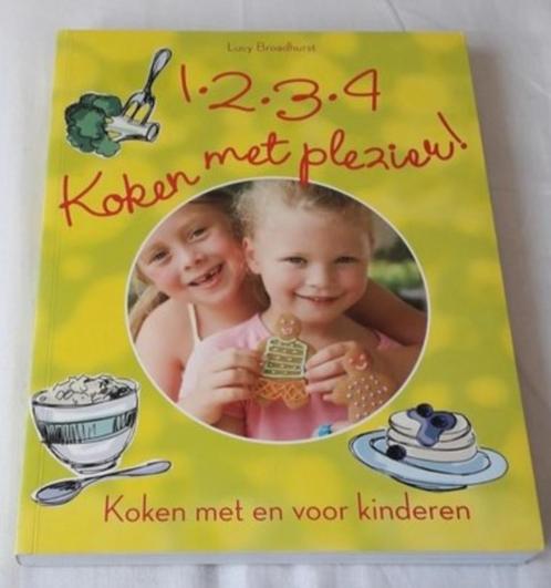1.2.3.4 Koken met plezier voor kinderen Kookboek Nederlands, Boeken, Kinderboeken | Jeugd | onder 10 jaar, Zo goed als nieuw, Non-fictie