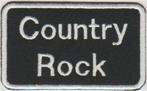 Country Rock stoffen opstrijk patch embleem, Neuf