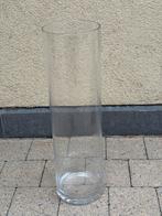 Vase en verre 52 cm, Huis en Inrichting, Woonaccessoires | Vazen, Ophalen, Overige kleuren, 50 tot 75 cm, Glas