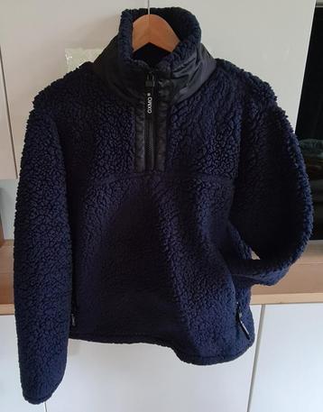 donkerblauwe trui 'OXMO' (L) beschikbaar voor biedingen