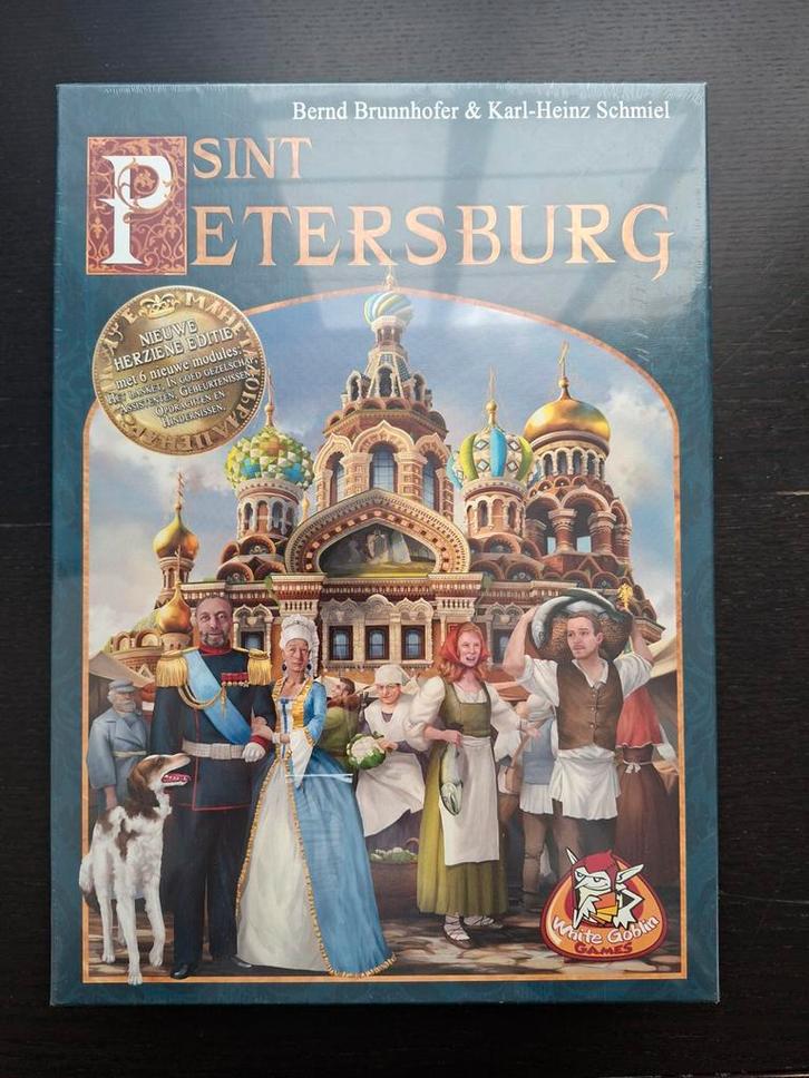 Sint-Petersburg - White goblin games - nieuw in folie!, Hobby en Vrije tijd, Gezelschapsspellen | Bordspellen, Nieuw, Een of twee spelers