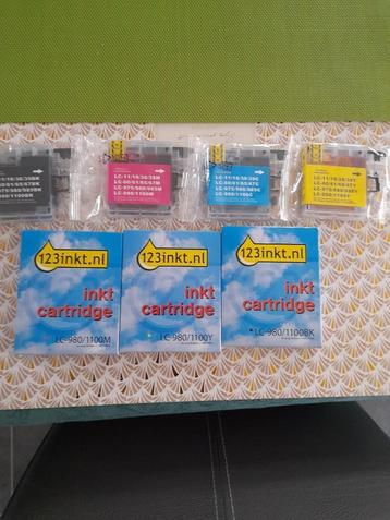 7 Inkt cartridges voor Brother DCP195C beschikbaar voor biedingen