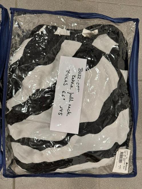 Bucas buzz-off zebra full neck - 145/198 cm, Dieren en Toebehoren, Paarden en Pony's | Dekens en Dekjes, Gebruikt, Deken, Ophalen