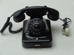 Oude Bakelieten Telefoon SIEMENS met Draaischijf uit 1956, Ophalen of Verzenden, Gebruikt, Met draaischijf