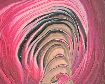 Abstract Fluid Art - Reflective Art beschikbaar voor biedingen