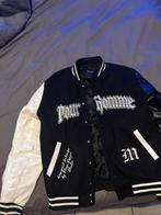 Bomber jacket Zwart/Wit, Kleding | Heren, Jassen | Zomer, Ophalen, Zo goed als nieuw, Wit