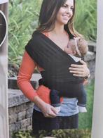 babydraagzak zwart merk JJ Cole maat small, Overige merken, Draagdoek, Gebruikt, Ophalen of Verzenden