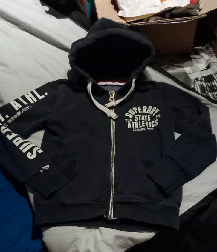 Pull Superdry, Vêtements | Hommes, Pulls & Vestes, Porté, Taille 46 (S) ou plus petite, Bleu, Enlèvement