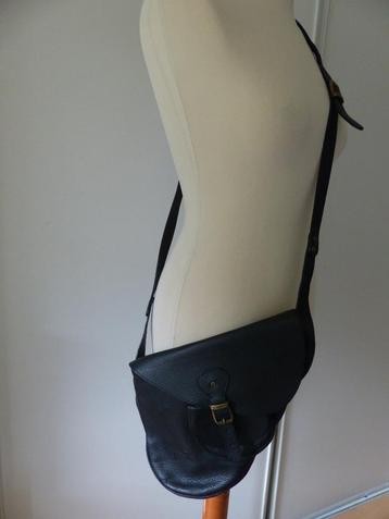 Sac de chasse Nathan noir, Enlèvement ou Envoi, Comme neuf, Noir, Sac à bandoulière