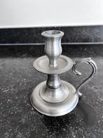 Kandelaar ( tin ) 92 %, Antiek en Kunst, Ophalen of Verzenden