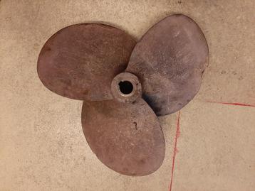 Schroef bootschroef rechtsdraaiend 3blads 48-34mm brons beschikbaar voor biedingen