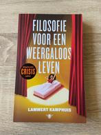 Boek: Filosofie voor een weergaloos leven - Lemmert Kamphuis, Livres, Philosophie, Lemmert Kamphuis, Enlèvement, Général, Neuf