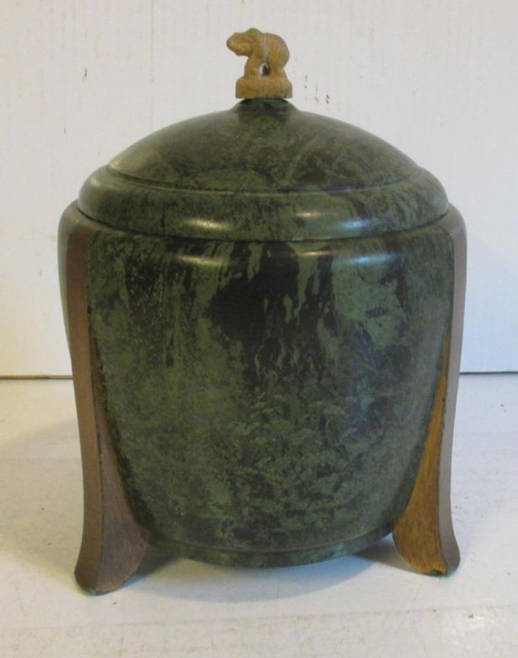 originele art deco bakelieten tabakspot EBENA Wijnegem, Antiek en Kunst, Curiosa en Brocante, Verzenden