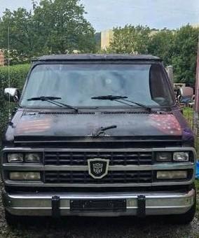 Chevrolet G20 Chevy Van LPG, Auto's, Chevrolet, Particulier, Chevy Van, LPG, Overige carrosserie, 6 deurs, Automaat, Blauw, Blauw