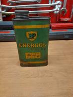 ancien bidon huile vide bp energol (bp vert), Envoi, Utilisé, Autres types