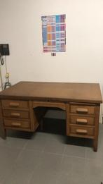 Vintage buro meubel, Huis en Inrichting, Bureaus, Ophalen, Gebruikt, Bureau