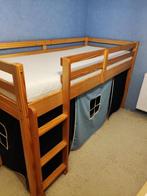 halfhoogslaper hoogslaper kinderbed met tent, Ophalen of Verzenden, Zo goed als nieuw, Halfhoogslaper