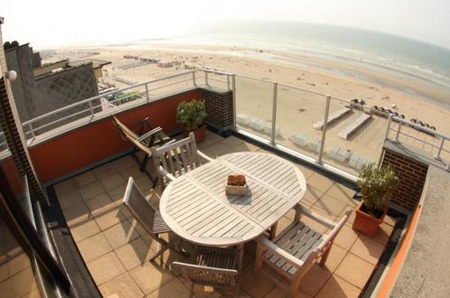de panne penthouse zeedijk te huur, Vakantie, Vakantiehuizen | België, Antwerpen of Vlaanderen, Appartement, Stad, Aan zee, 1 slaapkamer