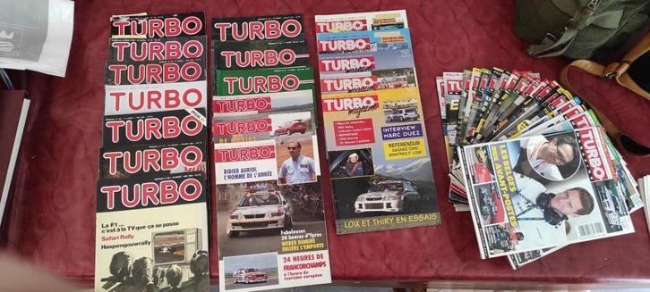 Partij tijdschriften „Turbo Magazine” 1981 - 2015, Boeken, Auto's | Folders en Tijdschriften, Gelezen, Ophalen