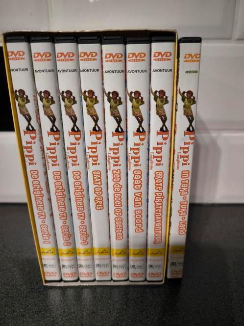 Nieuwe dvd collectie van pippi Langkous, Cd's en Dvd's, Dvd's | Kinderen en Jeugd, Ophalen of Verzenden