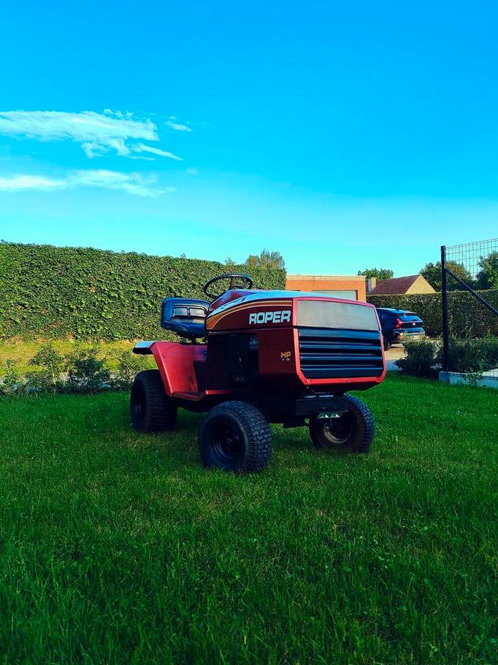 Roper Zitmaaier 12pk, Tuin en Terras, Zitmaaiers, Zo goed als nieuw, Elektrische starter, Versnellingen, Ophalen