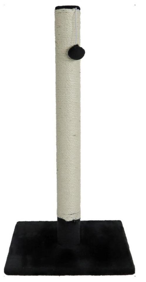 Krabpaal Caty Novo+Bal+Bel 62cm Zwart, Dieren en Toebehoren, Katten-accessoires, Nieuw, Ophalen