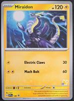 Pokemon Miraidon Promo SVP 148, Ophalen of Verzenden, Nieuw, Losse kaart