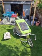 Croozer kid for 2, Fietsen en Brommers, Fietsaccessoires | Aanhangwagens en Karren, Croozer, 40 tot 60 kg, Kinderkar, Zo goed als nieuw