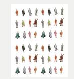 Figurines décoratives de train miniature 50 pièces debout, Enlèvement ou Envoi, Neuf