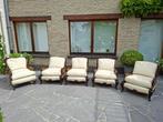 Zeteltjes (antiek), Huis en Inrichting, Fauteuils, Ophalen, Gebruikt, Riet of Rotan, Antiek