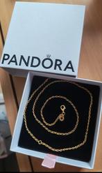 Chaîne plaquée or Pandora maille infini 50cm, Handtassen en Accessoires, Bedels, Ophalen, Goud, Pandora