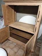 Eiken tv kast, Huis en Inrichting, Kasten |Televisiemeubels, Ophalen, Gebruikt, 100 tot 150 cm, Eikenhout