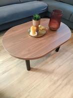 Nieuwe moderne ovale salontafel met ijzeren poten., Huis en Inrichting, Ophalen, 50 tot 100 cm, Nieuw, 50 tot 100 cm