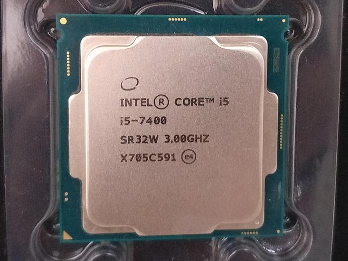 Le processeur Intel Core i5-7400 — LGA1151 — fonctionne bien, Informatique & Logiciels, Processeurs, Comme neuf, Enlèvement ou Envoi