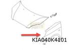 Kia Picanto voorscherm Links (met zijknipperlichtgat / met g, Verzenden, Nieuw, Kia, Spatbord