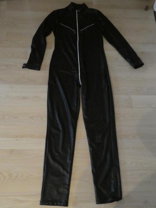 Jumpsuit Wetlook Zwart Unisex, Kleding | Dames, Jumpsuits, Zo goed als nieuw, Zwart, Ophalen of Verzenden